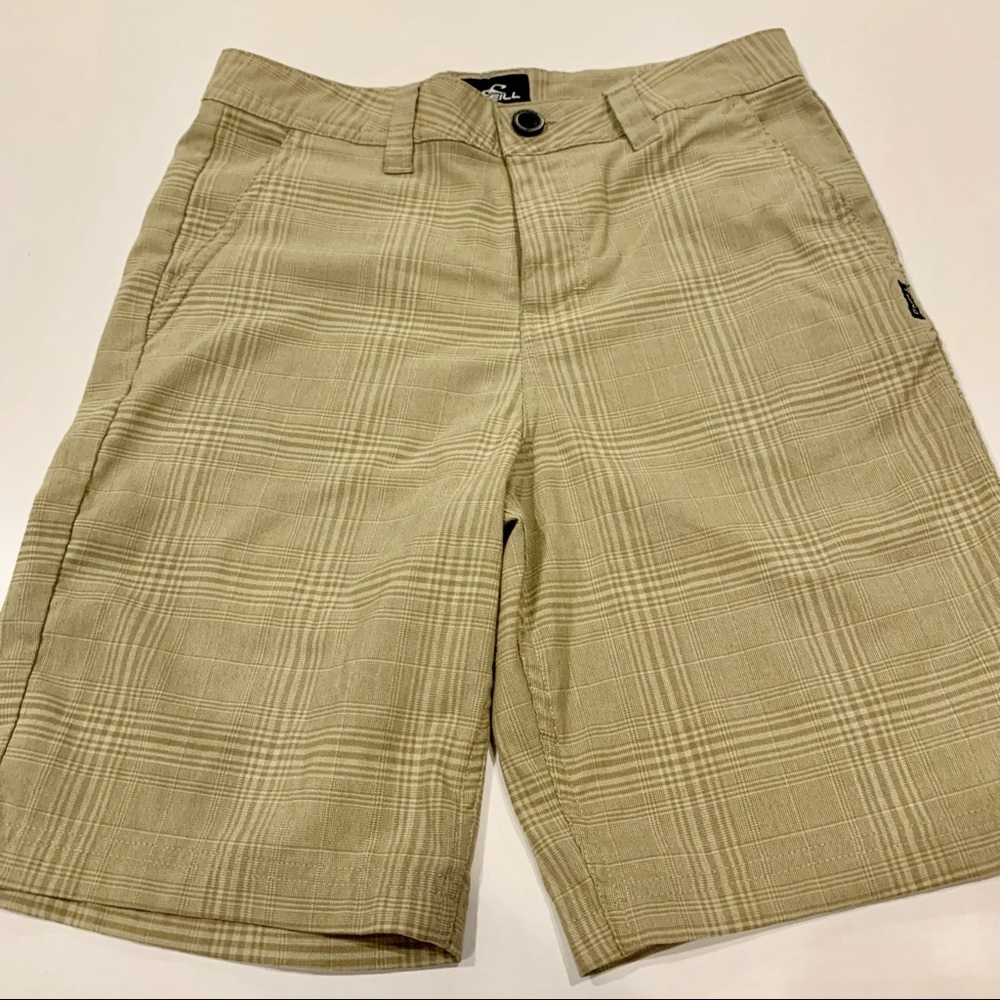 O’NEILL Tan Plaid Shorts